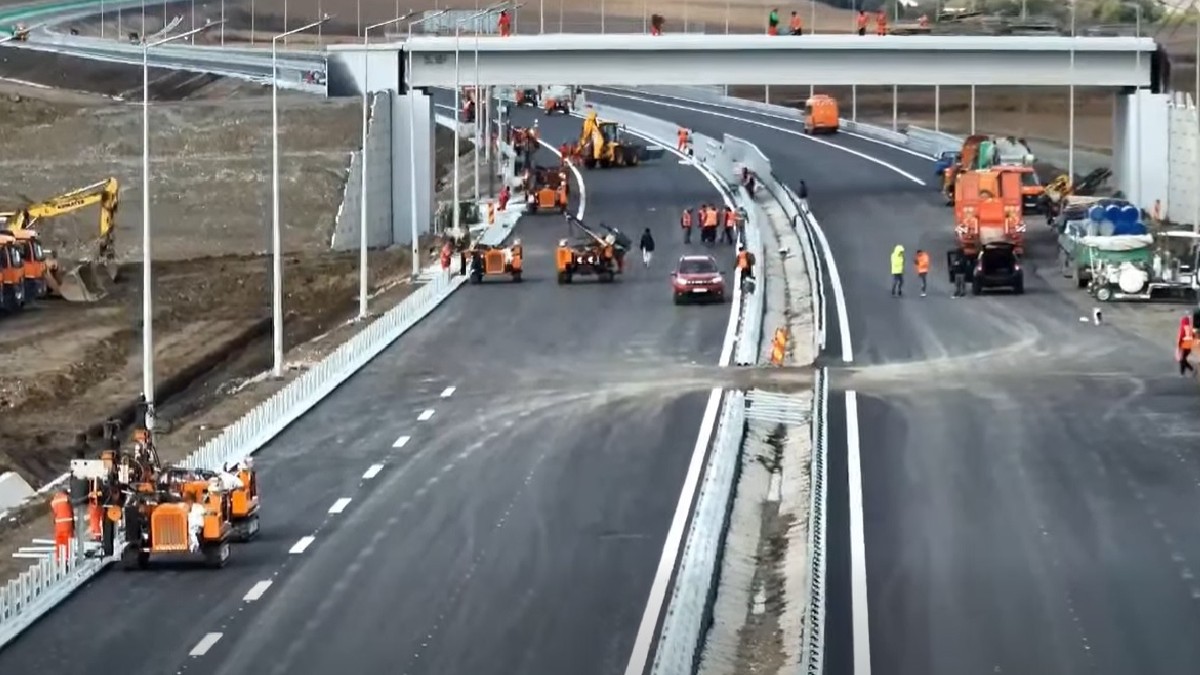 Primul lot din Autostrada A7 ar putea fi gata în 2026: UMB are 500 de muncitori pe șantier