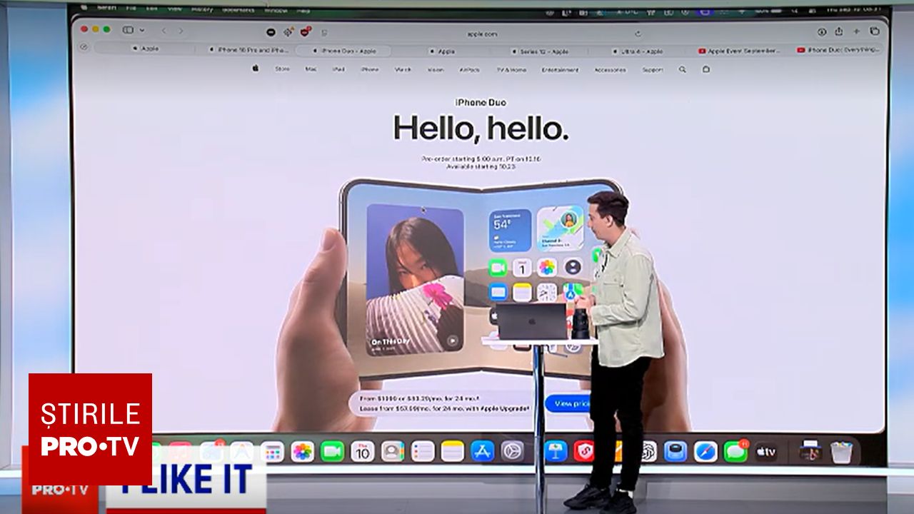 Apple prezintă noul iPhone Duo și alte produse noi în cadrul conferinței de prezentare