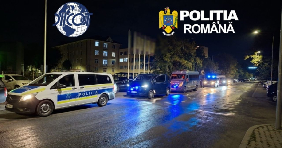 Operațiune masivă de DIICOT: 48 de percheziții pentru evaziune fiscală și spălare de bani în construcții