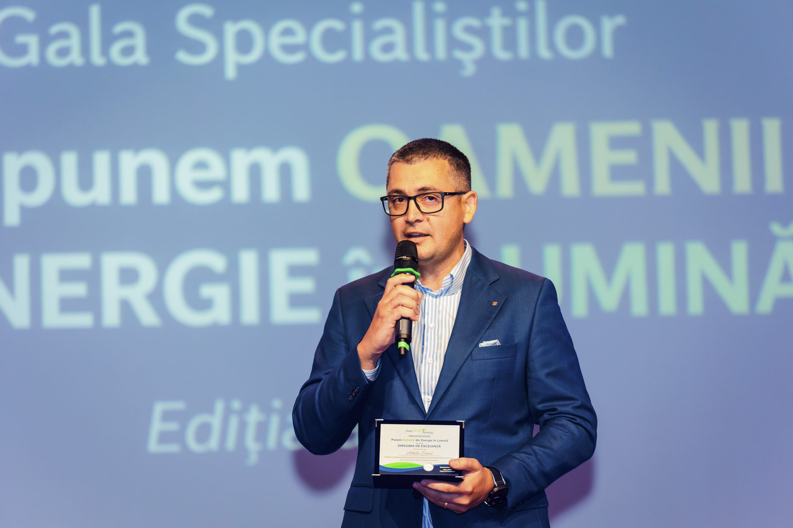 Conf. dr. ing. Attila Simó a fost premiat pentru contribuția la formarea noilor specialiști în energie