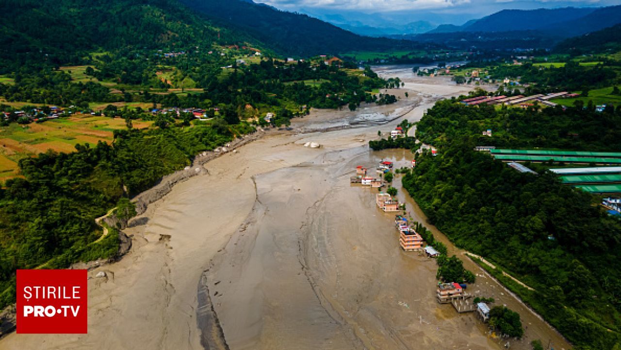 Cercetătorii explică cauzele viiturii catastrofale de la granița Nepal-China: rolul temperaturilor ridicate