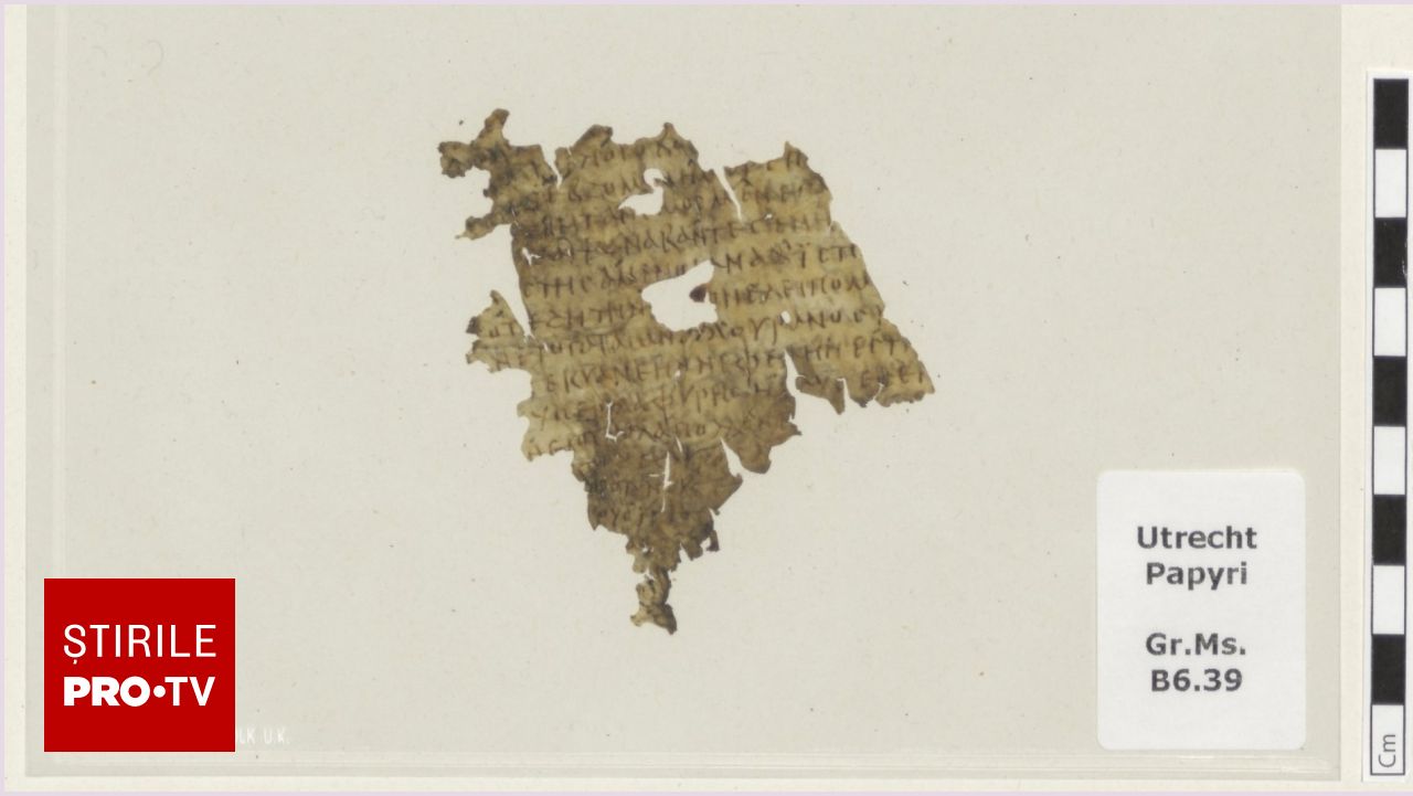 Un fragment de 1.700 de ani din Odiseea a fost descoperit într-o bibliotecă din Olanda