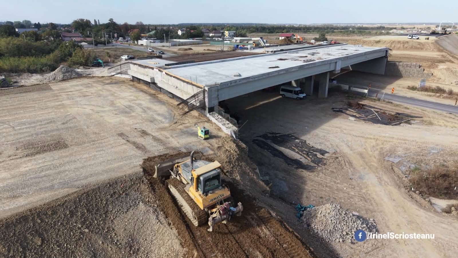 Autostrada A0 Nord: Autoritățile speră la deschiderea unui tronson între DN1 și DN7 până la sfârșitul anului