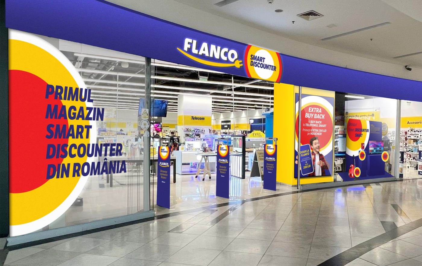 Flanco relochează magazinul din Deva într-un spațiu de două ori mai mare
