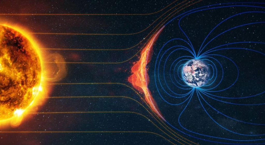 Descoperire despre scutul magnetic al Pământului: zonele vulnerabile la „tsunamiuri spațiale” de la Soare