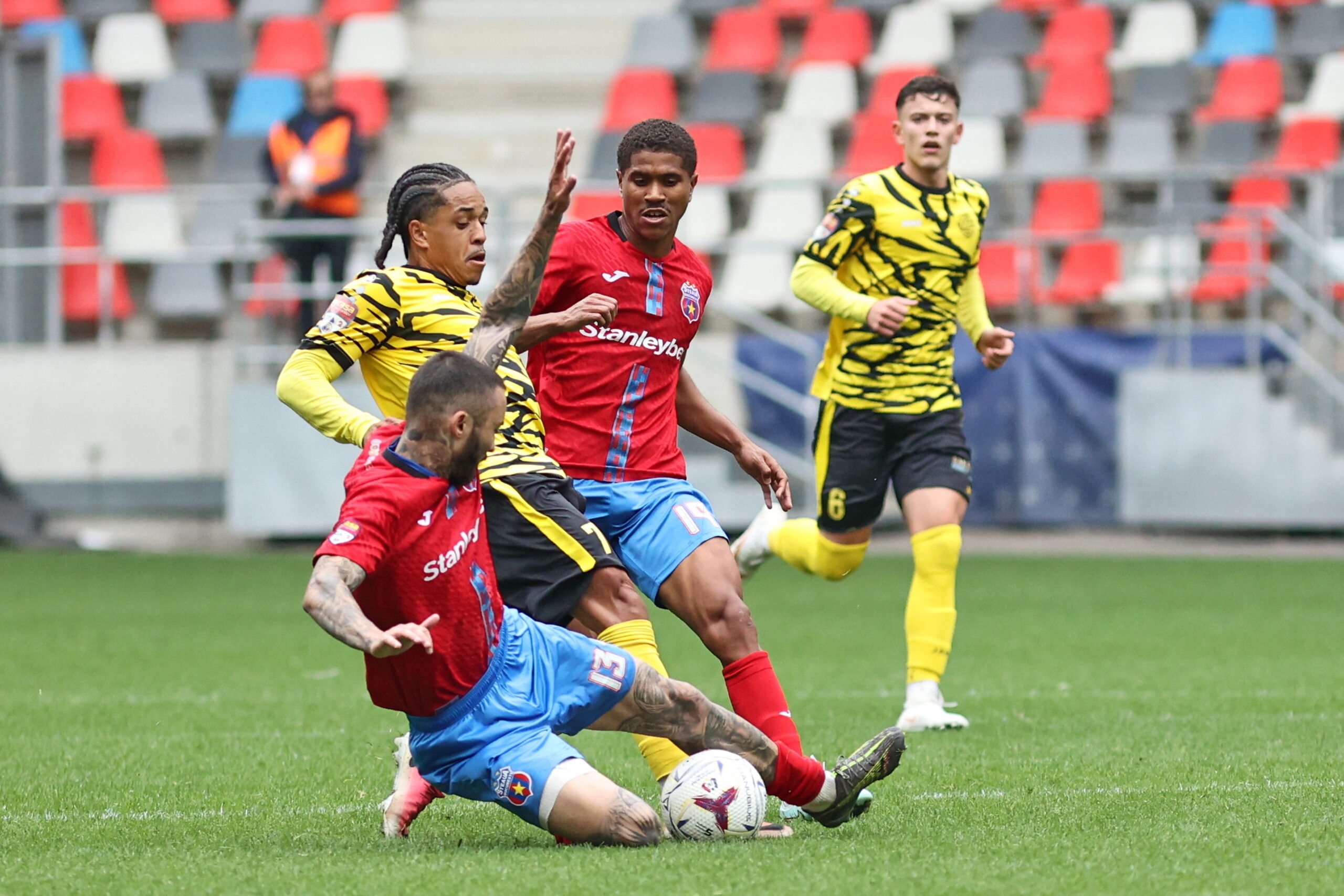 Steaua București a remizat cu Metaloglobus în Liga a 2-a. Militarii sunt la aproape de ultimele locuri