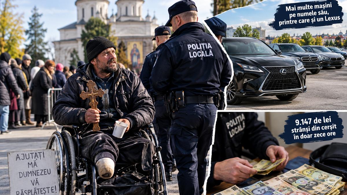 Bărbat din Huși a strâns peste 9.000 de lei prin cerșit la pelerinajul de la Iași