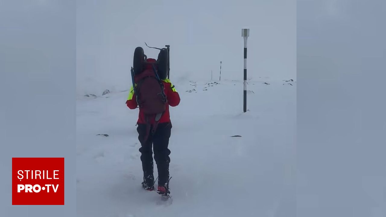 Turistă din Israel accidentată pe Vârful Omu după ce a ignorat avertismentele de vreme extremă
