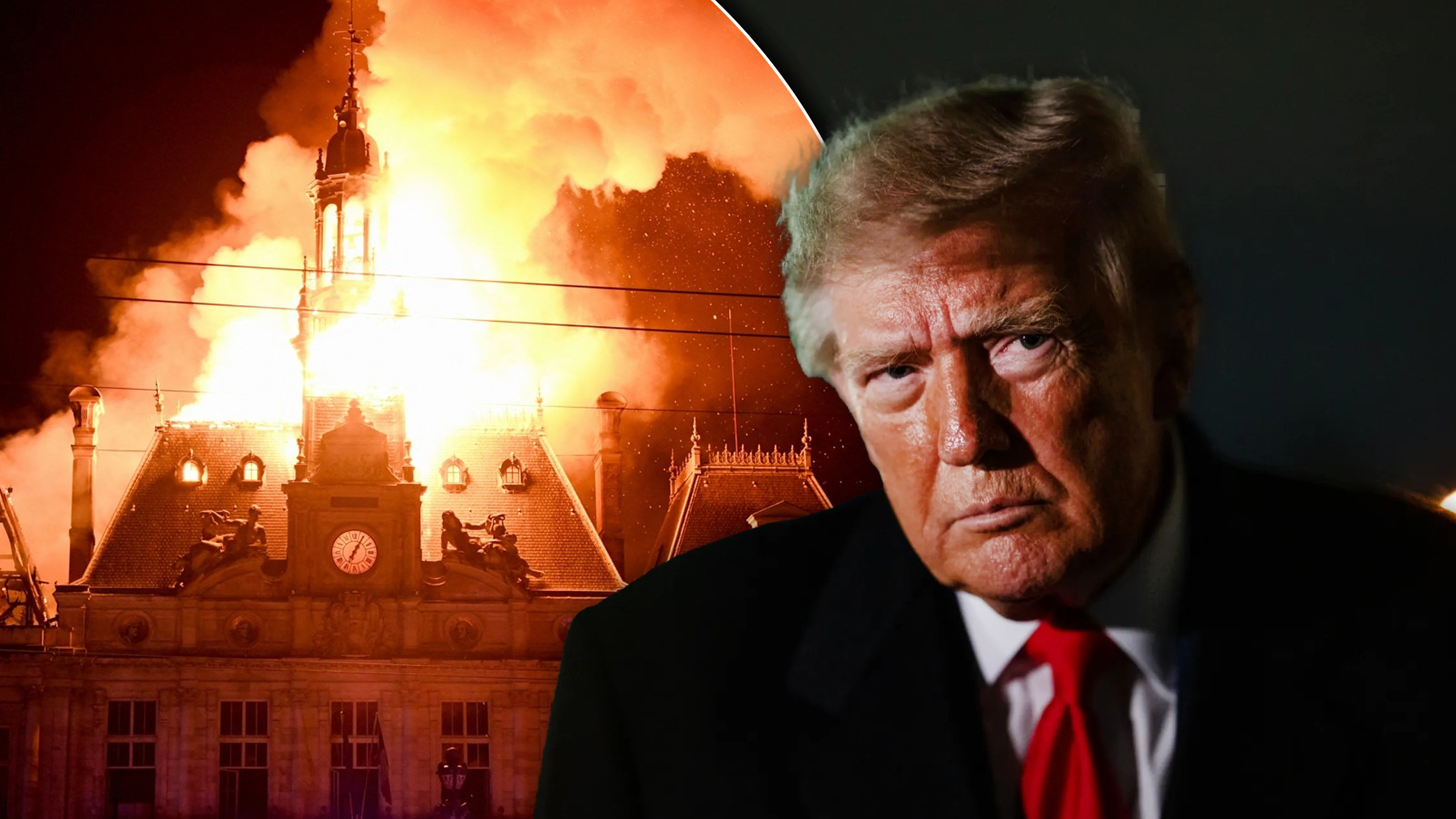 Donald Trump acuză migrația de declinul Franței și cere închiderea frontierelor în urma protestelor violente