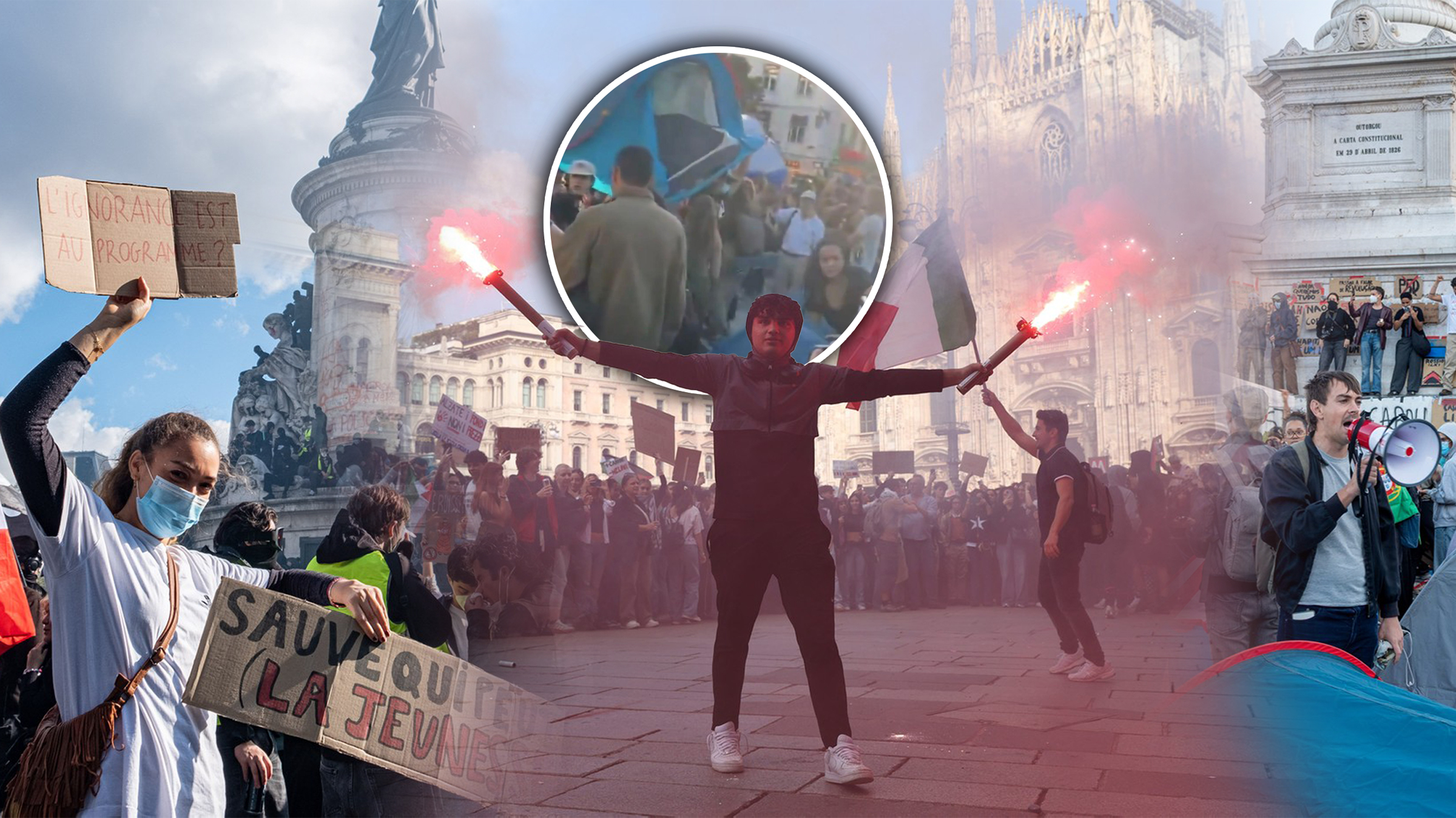 Violențe masive în Europa: proteste împotriva costurilor vieții au degenerat în distrugeri și arestări