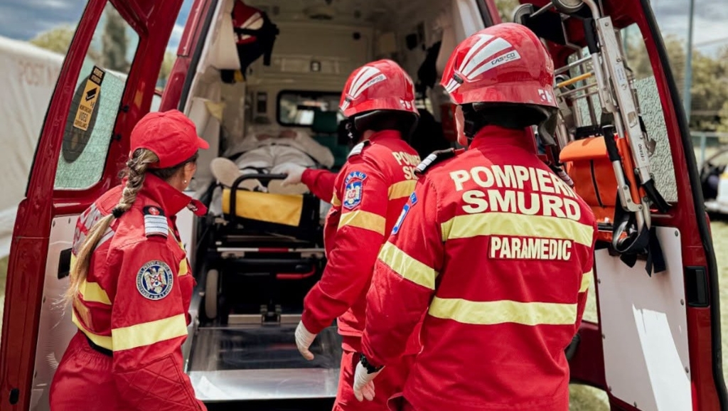 Accident violent pe DN 22 între Năvodari și Lumina: nouă persoane rănite după ce un microbuz a intrat pe contrasens
