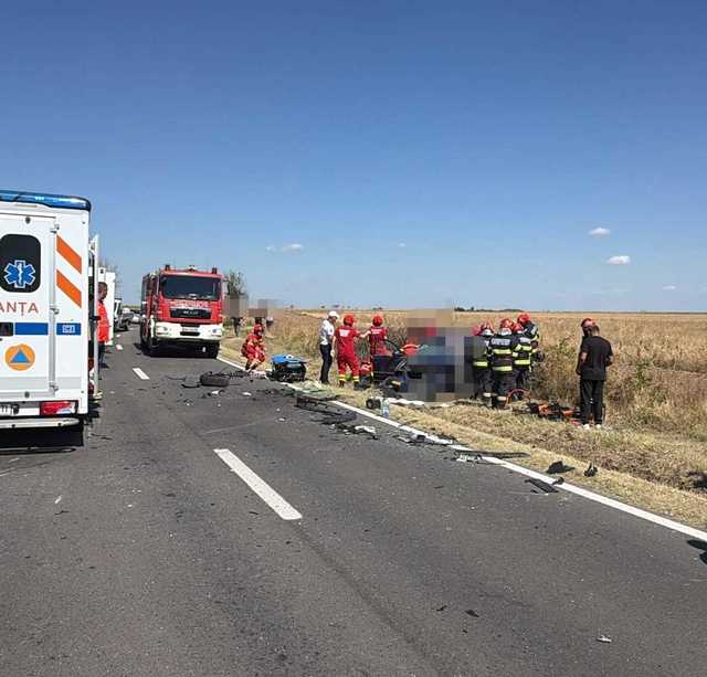 Accident tragic în județul Dolj: O femeie a decedat după ce un autoturism a intrat pe contrasens