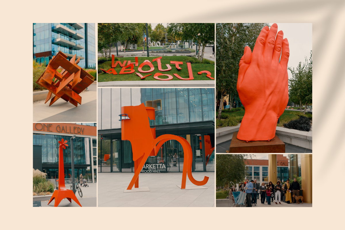 Expoziție de sculptură contemporană în aer liber la One Floreasca City