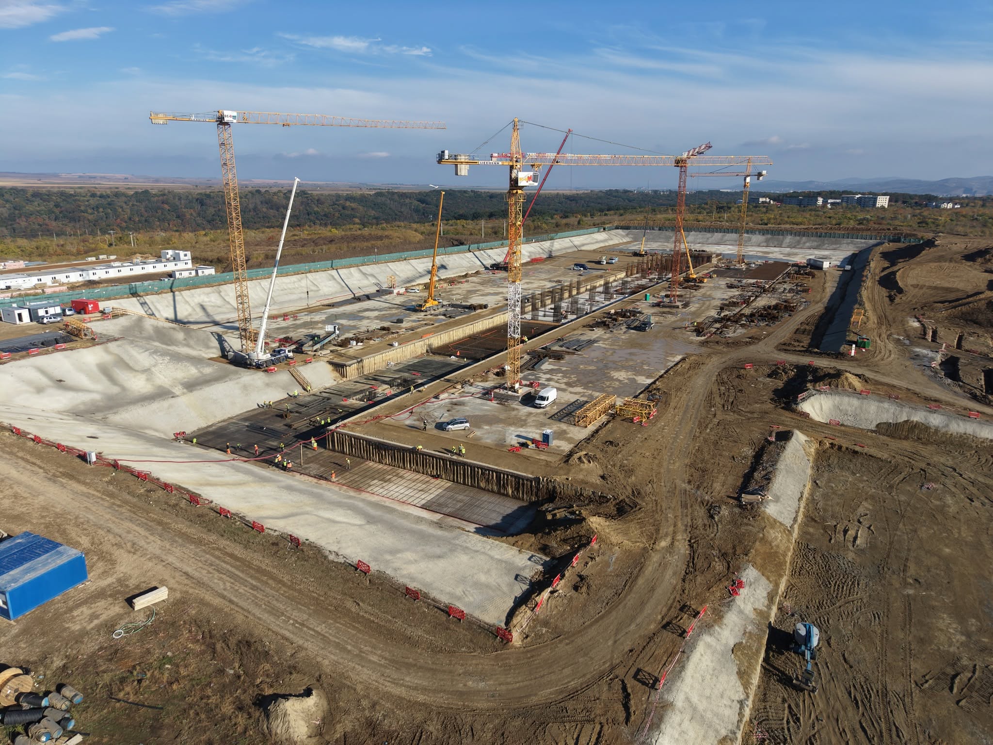 Proiectul Spitalului Regional de Urgență Iași: Progrese semnificative la lucrările de excavare
