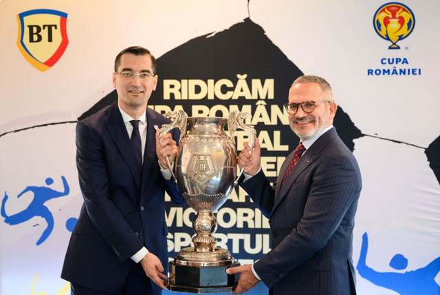 Banca Transilvania devine sponsor al Cupei României pentru cel puțin trei sezoane