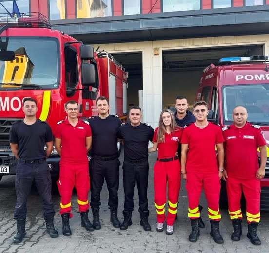 O fetiță de doar 2 ani a fost salvată de pompierii din Florești după un incident de înecare cu mâncare