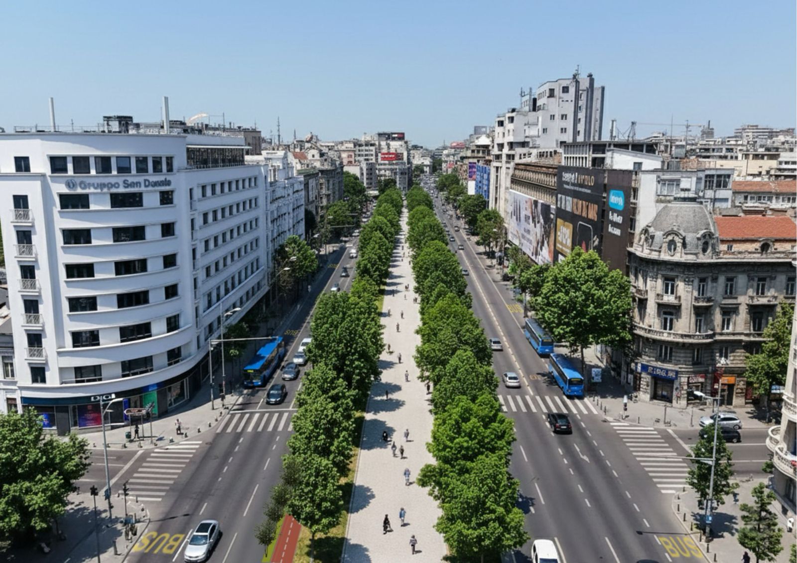 Reamenajarea bulevardului Magheru: Primăria Capitalei propune consultare publică pentru un proiect major