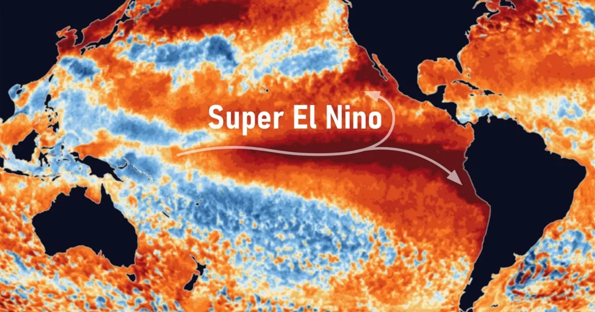 Avertisment major de la Organizația Meteorologică Mondială: El Niño ar putea deveni cel mai puternic fenomen din istorie