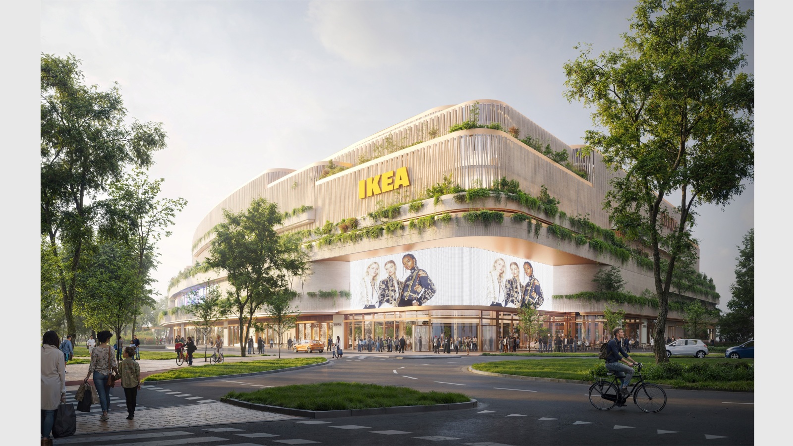 IKEA deschide al patrulea magazin în România, la Cluj-Napoca, în cadrul proiectului RIVUS