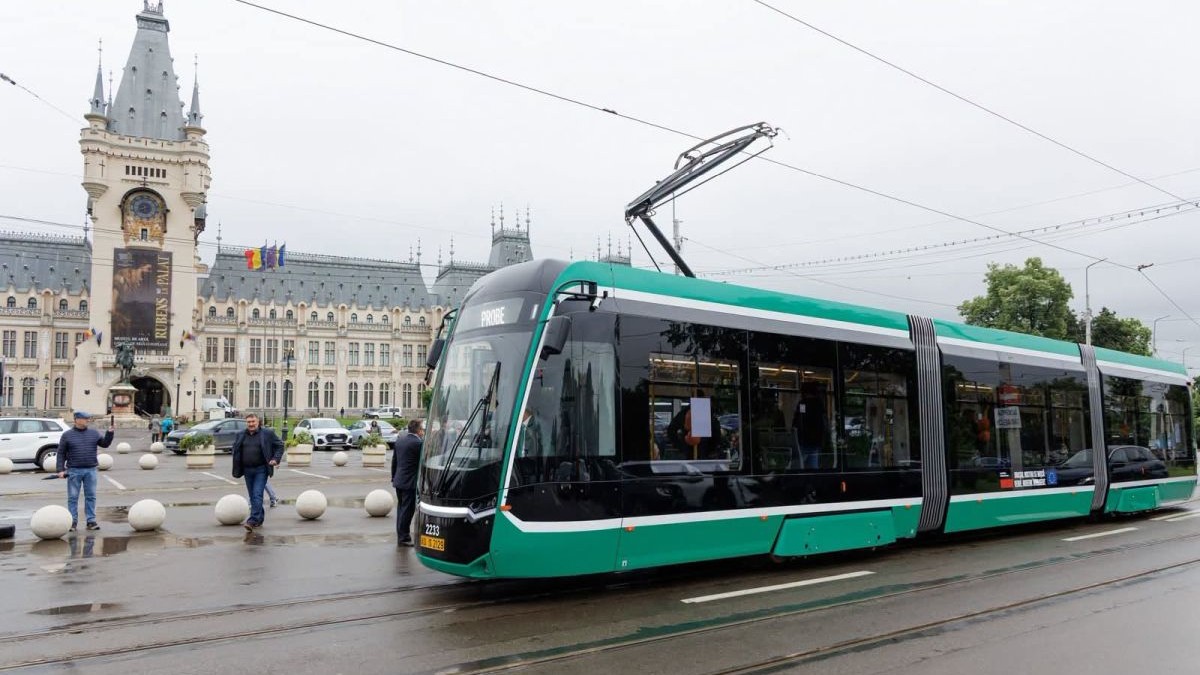 Iași investește aproape 152 de milioane de lei în 10 tramvaie noi, dotate cu tehnologie de ultimă generație