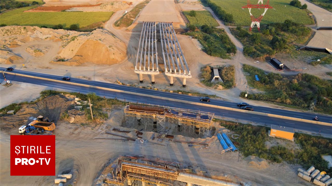 Se deschide o porțiune de 13 kilometri din Autostrada A0 Nord, în zona Otopeni