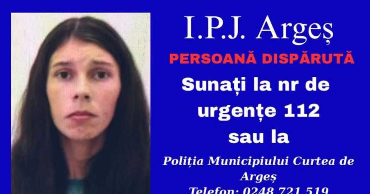 O mamă de 26 de ani și cei trei copii minori au dispărut din comuna Corbi, în Argeș