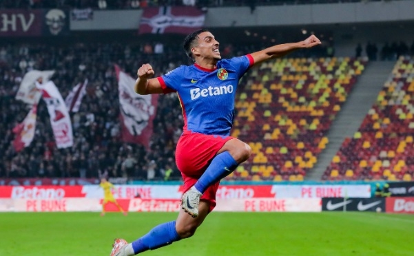 Aymen Boutoutaou a marcat primele goluri în Superligă după victoria FCSB în derby-ul cu Rapid