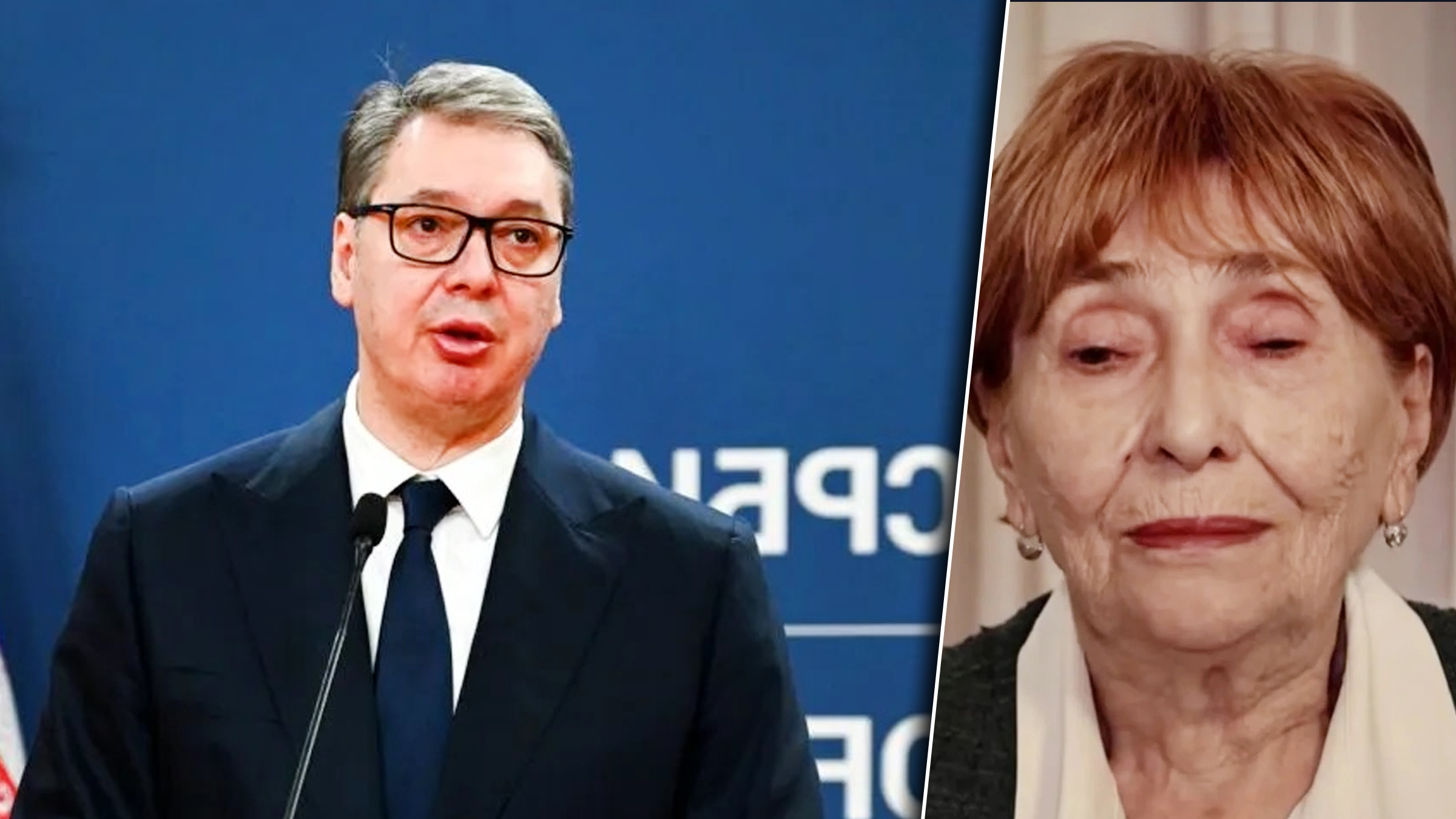 Mama fostului președinte Aleksandar Vucic a fost atacată în Belgrad, în ziua alegerilor parlamentare