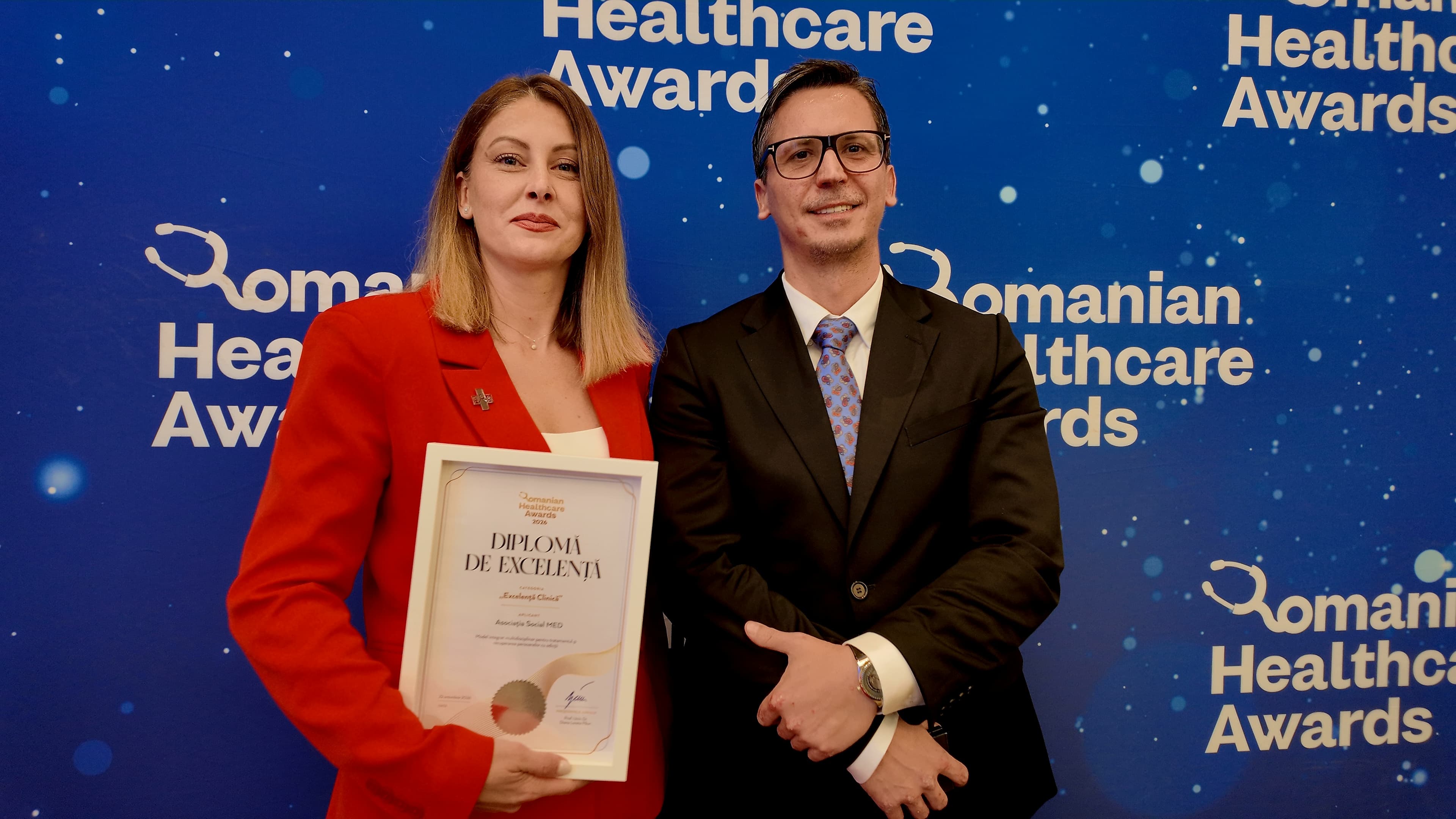 Centrul Social MED din Târgu Mureș premiat la Romanian Healthcare Awards 2026