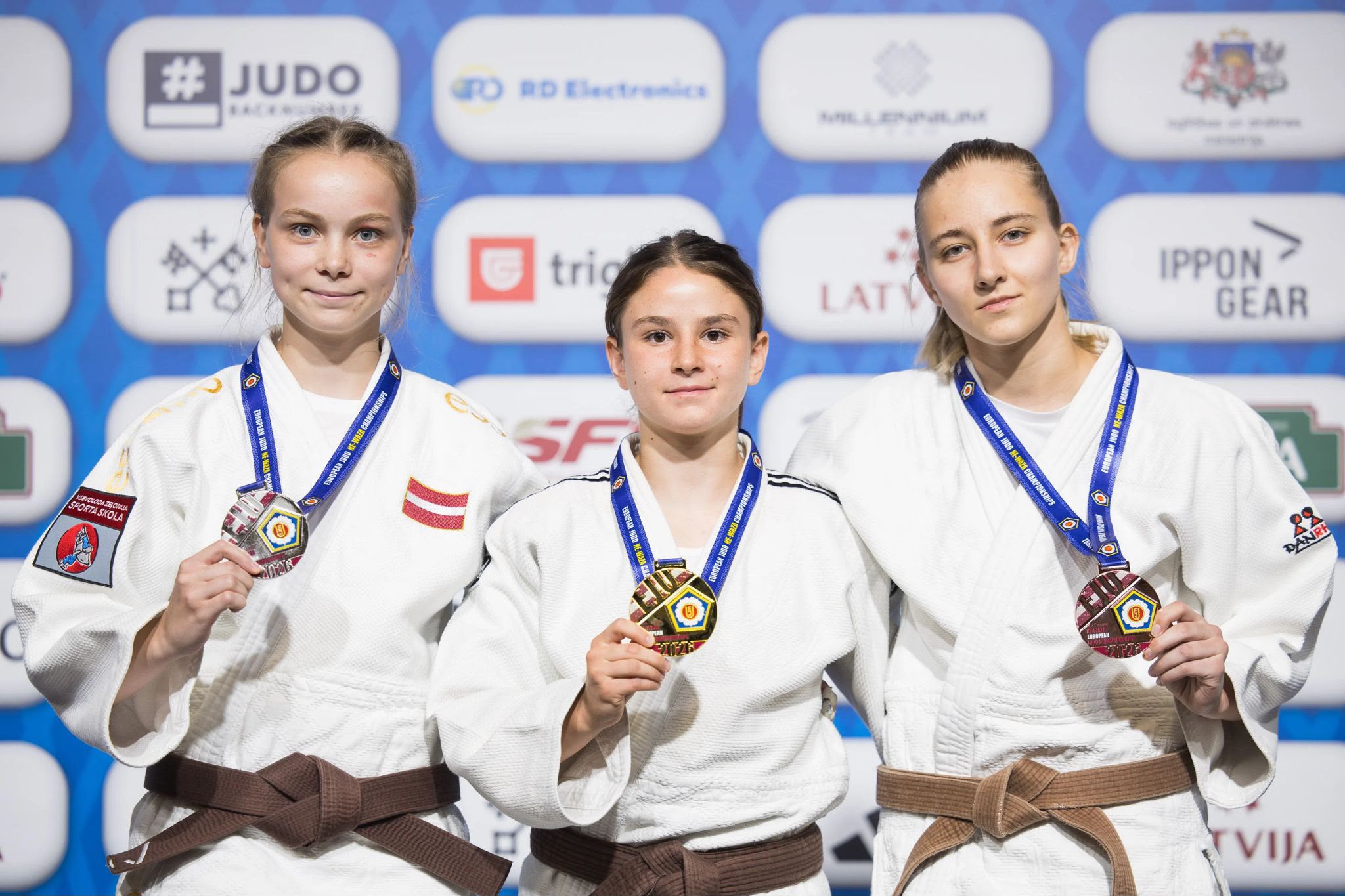 Adelina Rogojinaru a câștigat două medalii de aur la Campionatul European de Judo de la Riga