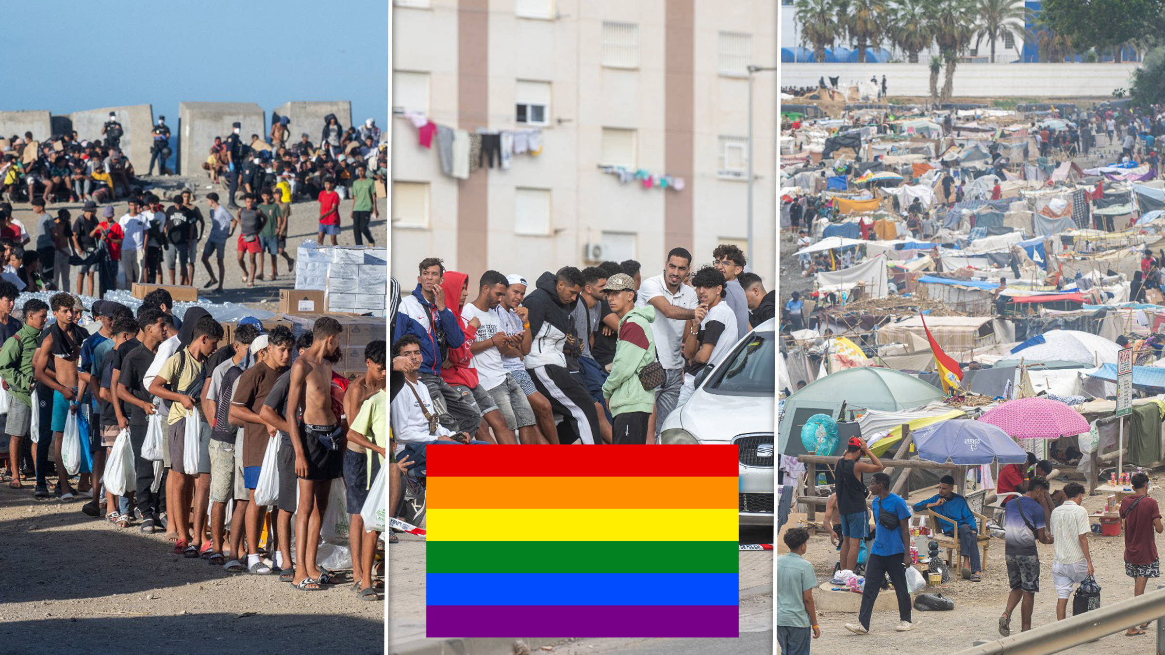 Schimbare de strategie la Ceuta: Migranții invocă persecuția LGBTQ+ pentru a obține azil în Spania