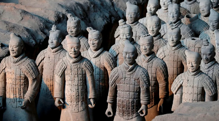 Amprentele de pe Armata de teracotă dezvăluie cine au fost constructorii statuilor din China antică