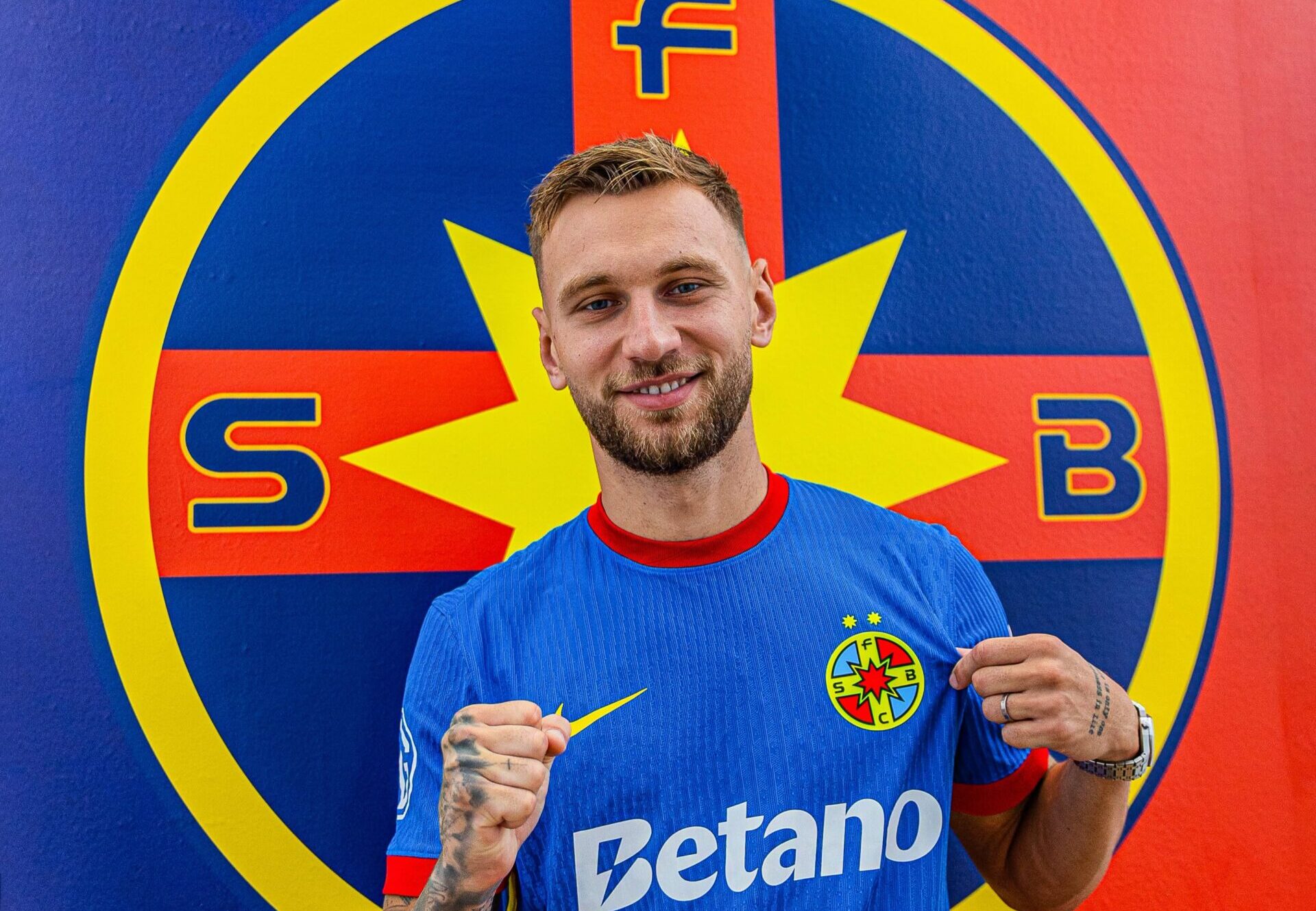 Denis Drăguș se întoarce la antrenamente la FCSB după accidentare