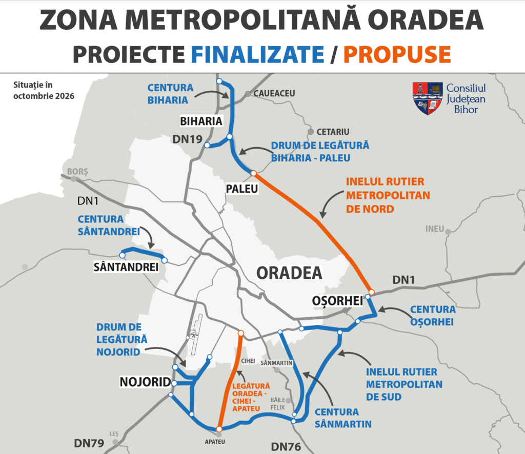 Se pregătește construcția unui drum de 19 kilometri care va lega Oșorhei de Biharia