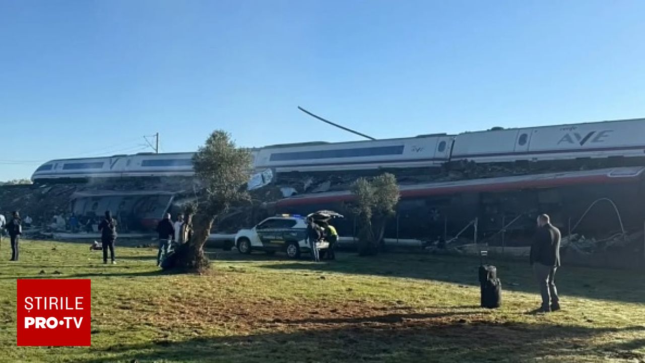 Tragedie feroviară în Spania: un tren de mare viteză a lovit o garnitură privată în Toledo
