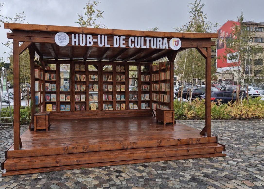 Bibliotecă în aer liber pe esplanada de la Piața Matache, un nou proiect în Sectorul 1