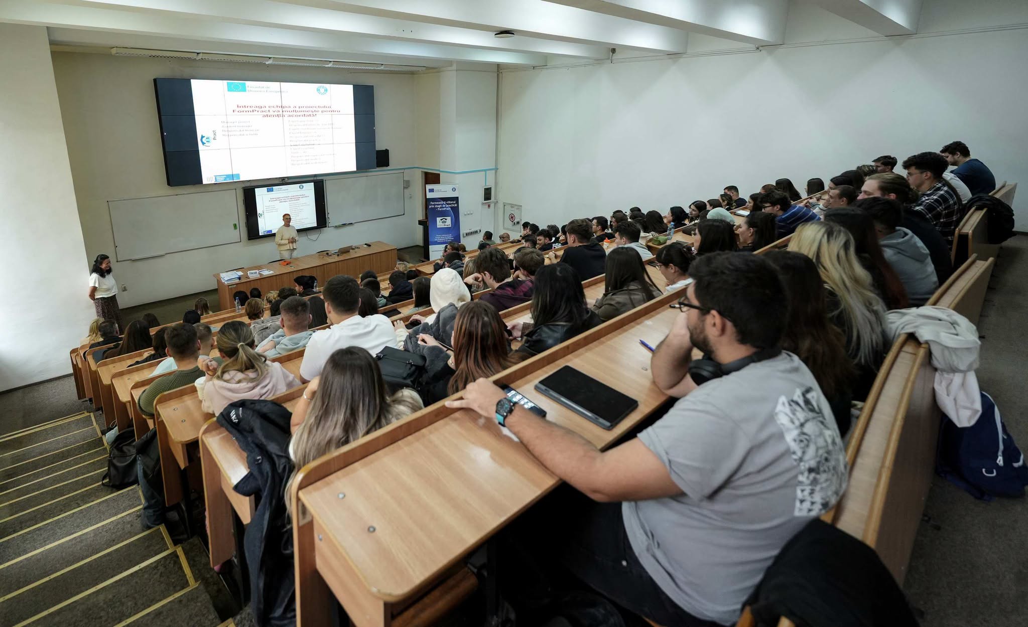 Proiectul FormPract a oferit stagii de practică și fonduri pentru afaceri aproape 500 de studenți din Timișoara