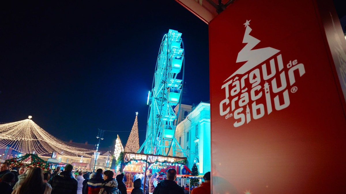 Târgul de Crăciun Sibiu 2026: Piața Mare va găzdui peste 120 de expozanți și atracții festive