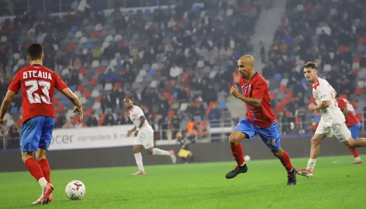 Steaua și CS Dinamo au terminat la egalitate în derby-ul din Ghencea, în ciuda dominării roș-albaștrilor