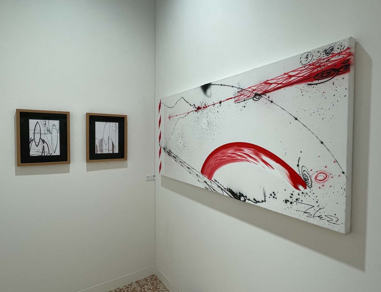 Futura, artistul care a transformat graffiti-ul în artă abstractă, a fost prezent la Art Basel Paris