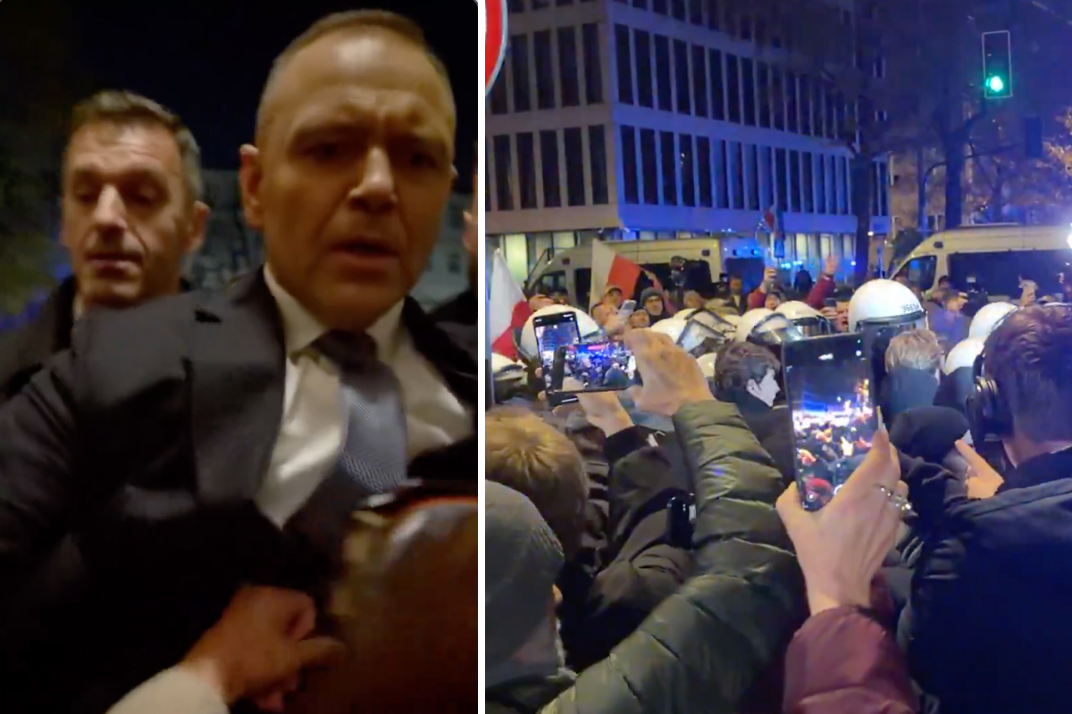 Criză politică violentă la Varșovia: Președintele Karol Nawrocki a fost implicat în îmbrâncieli cu poliția