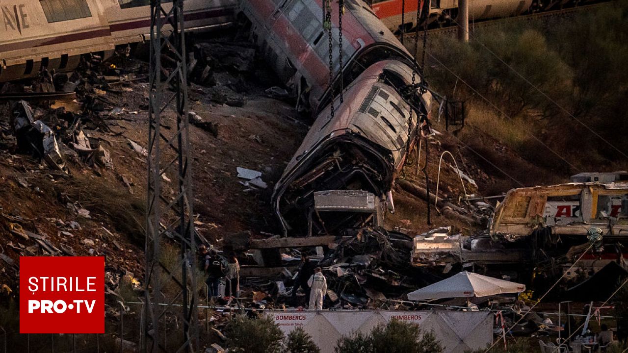 Spania: Proces extrem de complex de identificare a victimelor după accidentul feroviar