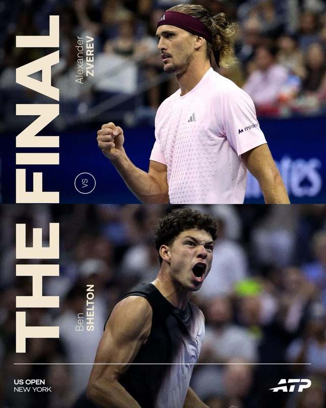 Alexander Zverev și Ben Shelton în finala de la US Open. O luptă pentru un titlu istoric