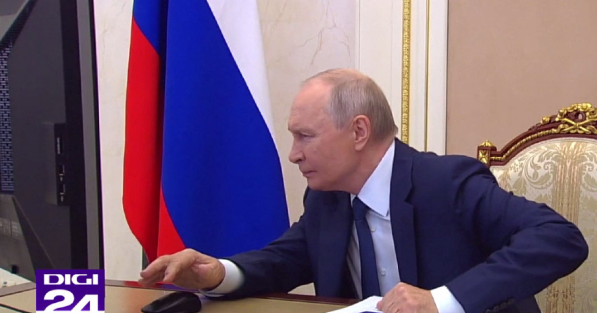 Incident neplăcut la votul online al lui Putin: mesaj de eroare pe ecranul computerului