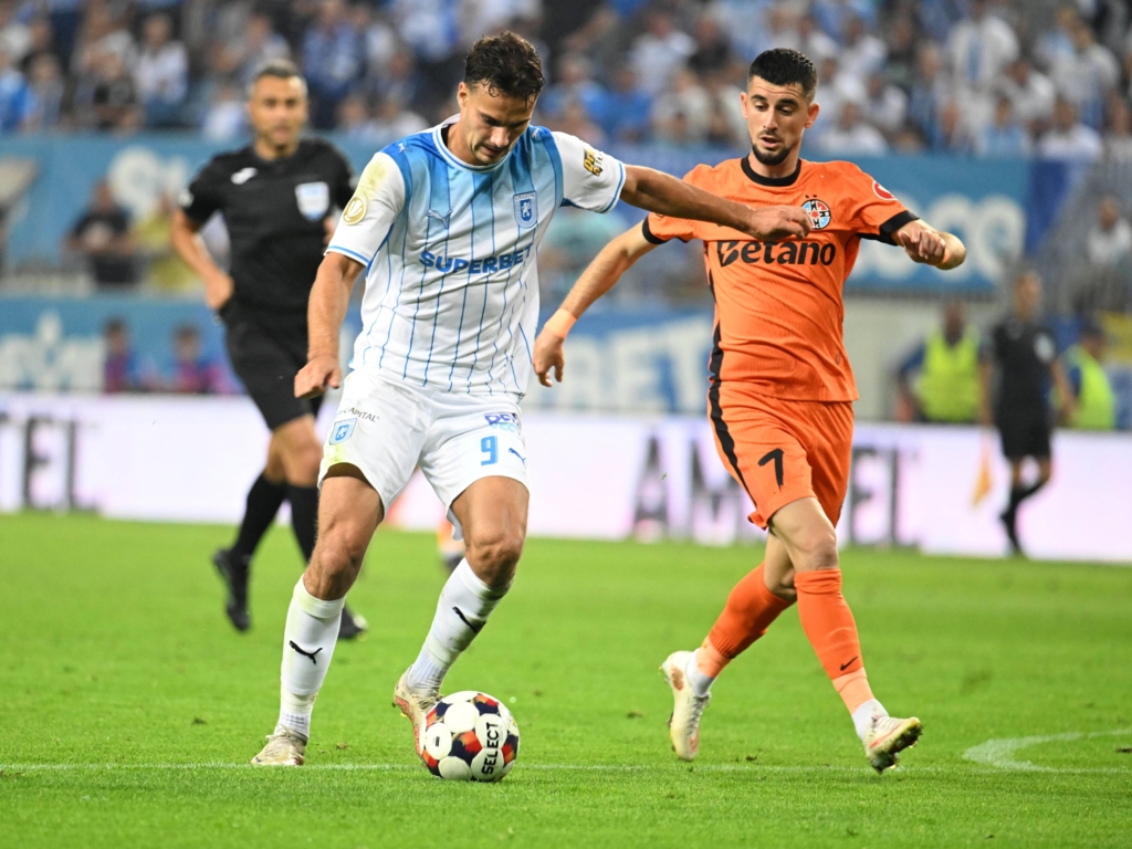 Universitatea Craiova a aplicat o umilință lui FCSB: scor de 5-0 în Superligă