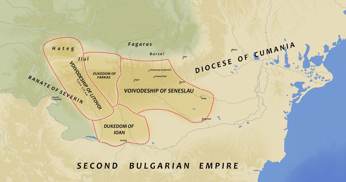 Conducătorii misterioși care au stăpânit teritoriile de la sud de Carpați înainte de formarea Țării Românești