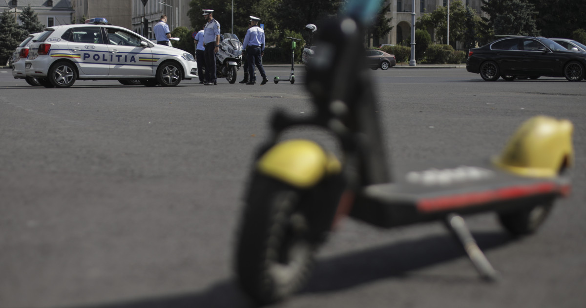 Peste 240 de copii au fost accidentați cu trotinete electrice în ultimele șase luni