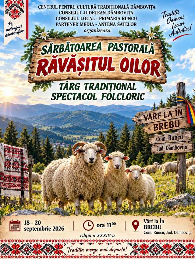 Amenzi de 66.000 de lei la sărbătoarea Răvășitul Oilor din Dâmbovița pentru maltratarea animalelor