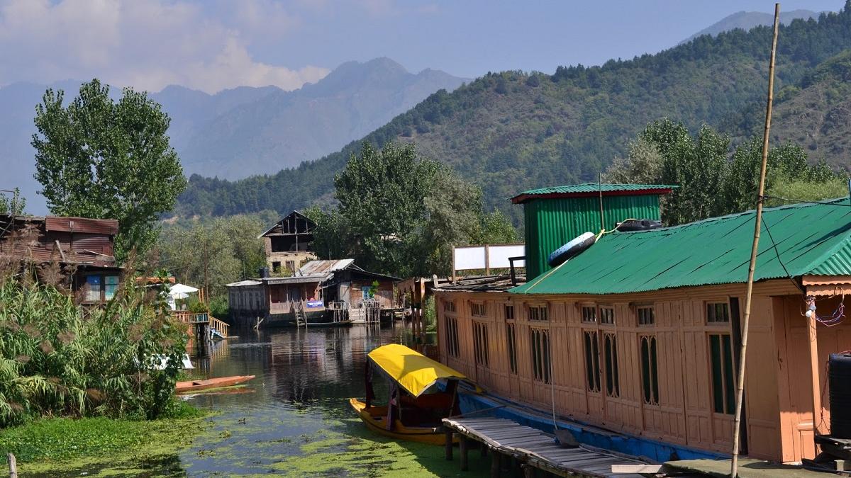 Buruienile de pe lacul Dal devin materie primă pentru obiecte artizanale de tip papier mâché