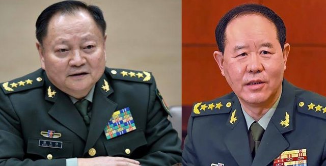 China a exclus doi generali de rang înalt din armată și partid sub acuzații de corupție și neloialitate